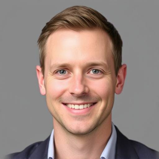 Headshot of Mr. David Evans, a man with short hair, Project Management Instructor.