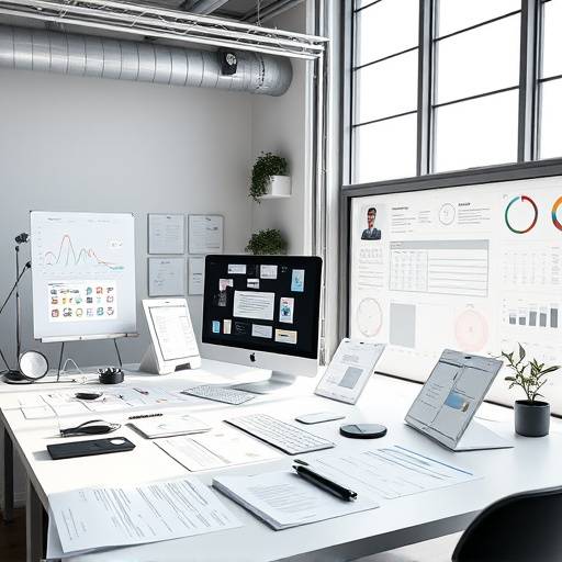 UX Design course image featuring wireframes and user interface design elements.